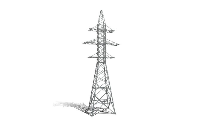 Power-line 3D models - Sketchfab