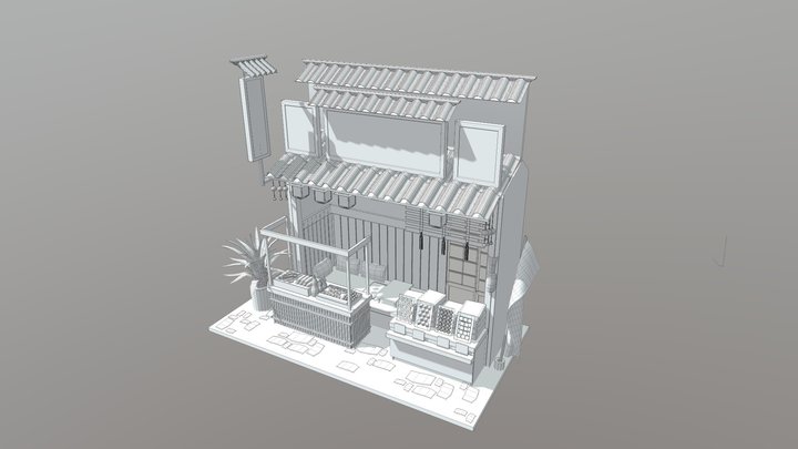 190530 - Japanese House 3D Model