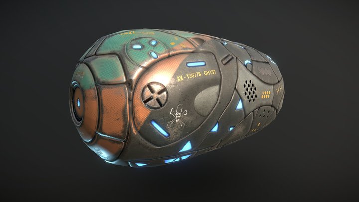 TechPill2 3D Model