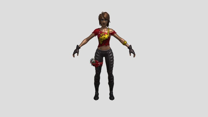 TNTina - Fortnite 3D Model