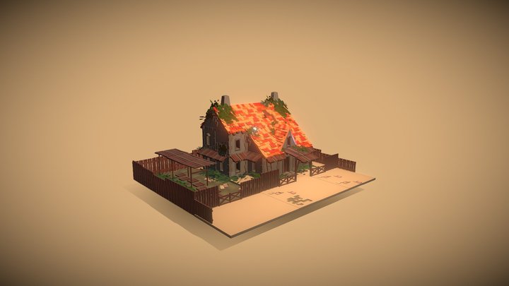 Cottage 3D Model