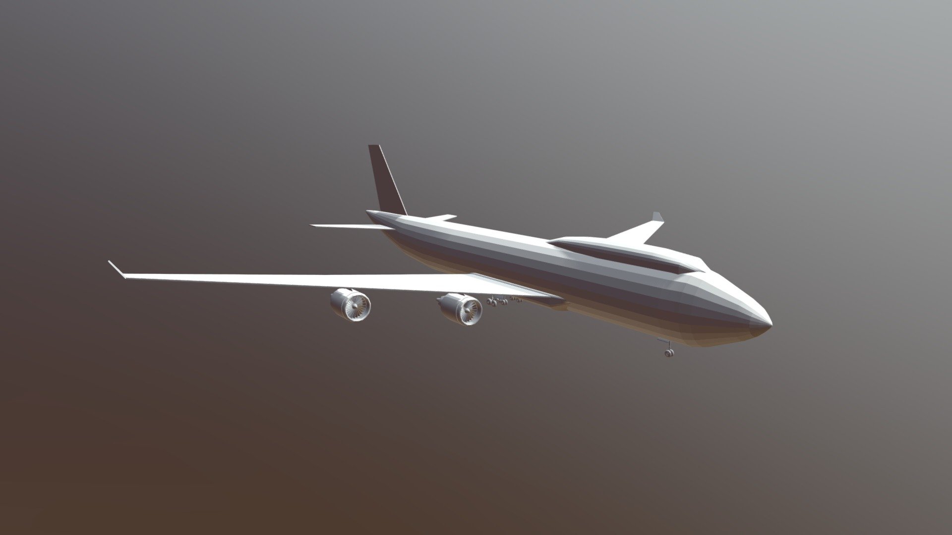 Simple 747 — Sketchfab embed 3D viewer