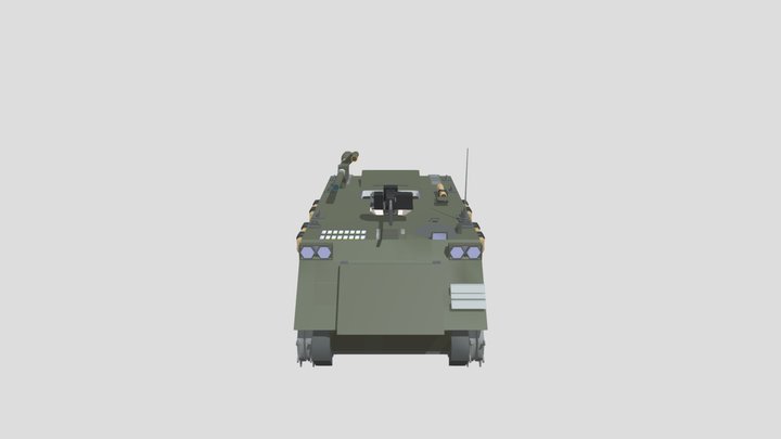 m113 m40 acav 12th 3D Model