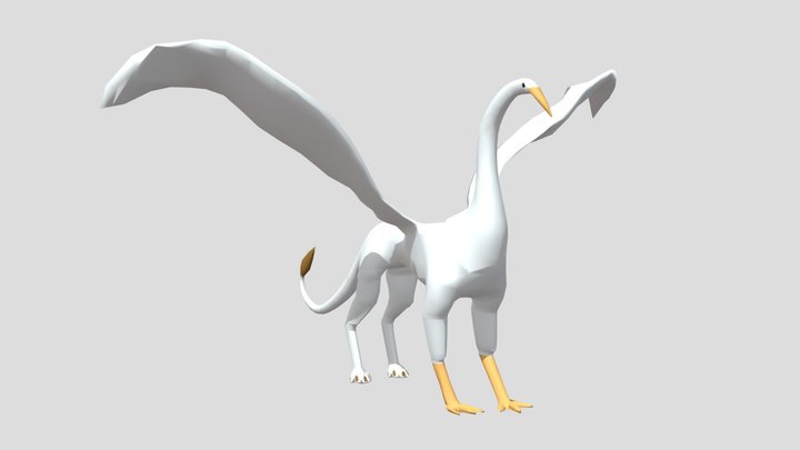 Griffin goose 3D Model