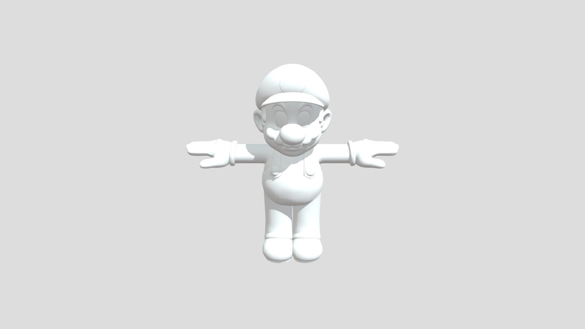 Mario - Download Free 3D Model By KVasylenko [2b1a778] - Sketchfab