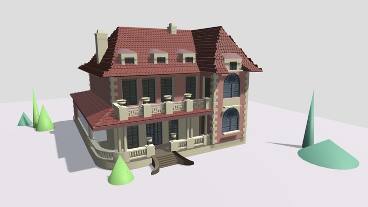 百代小红楼 3D Model