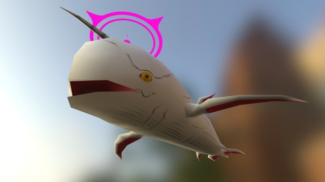 白鯨 3D Model
