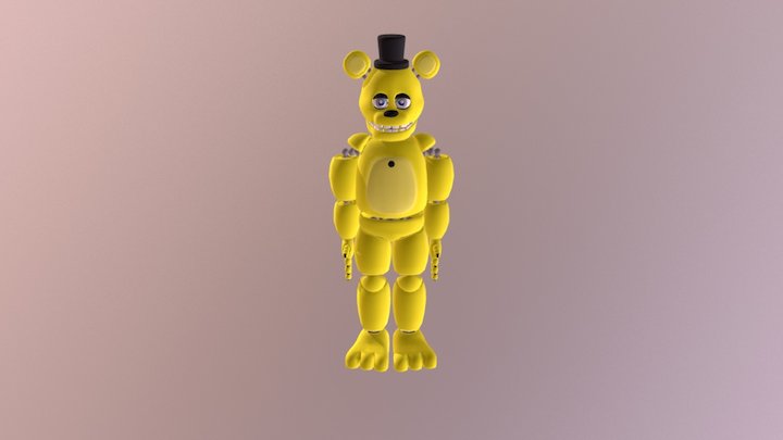 Those-nights-at-fredbears-spring-freddy-model 3D Model