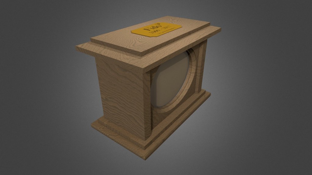 Oval Oak Box - 3D model by sookendestroy1 [2b1d8b7] - Sketchfab