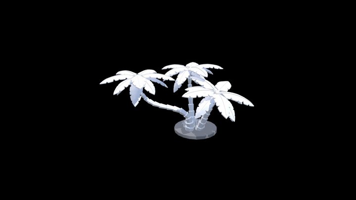 Palm Tree 3D Asset 3D Model