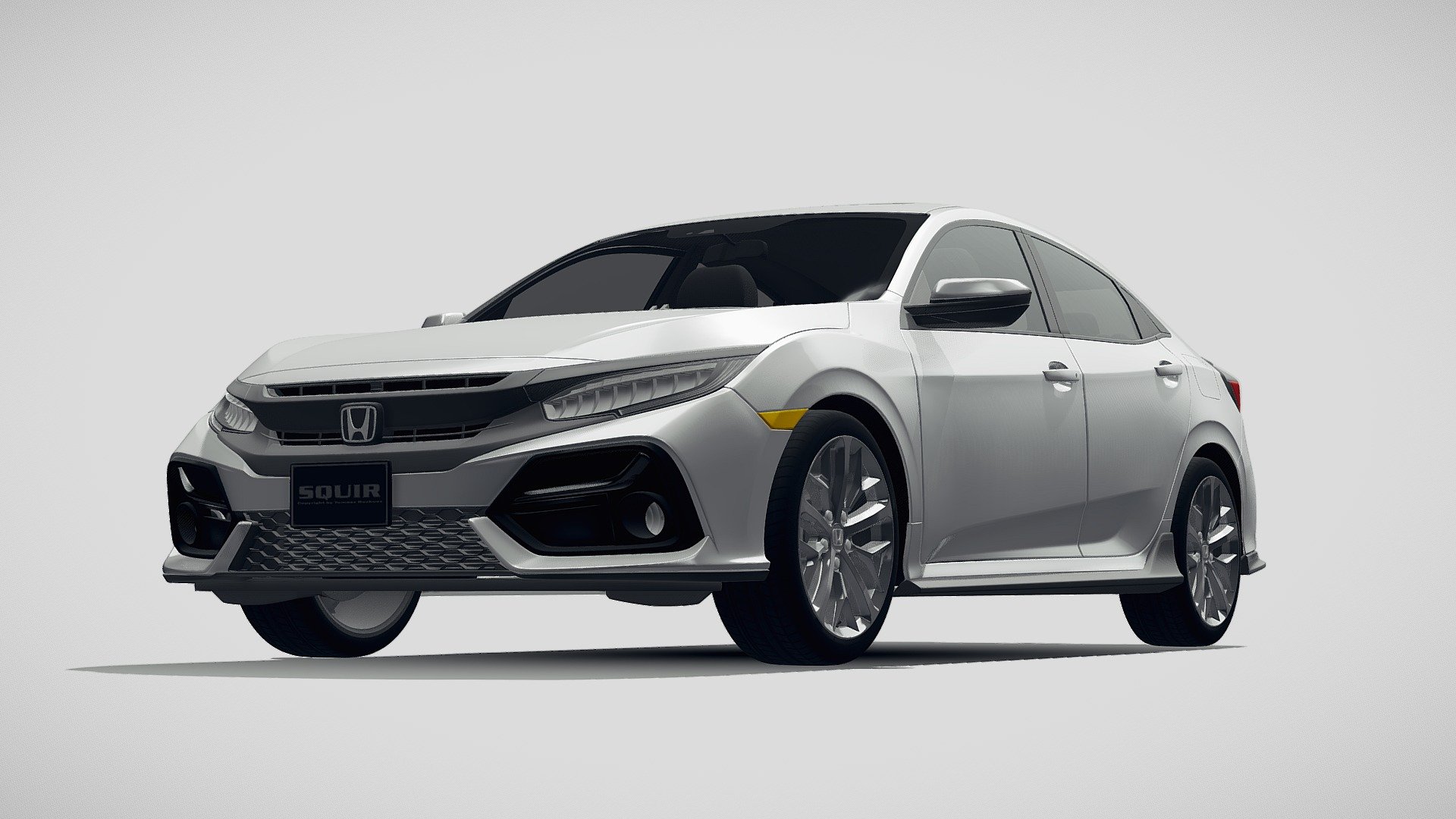Honda Civic Hatchback 2020 - Buy Royalty Free 3D model by SQUIR3D (@SQUIR3D)  [2b1dd57]