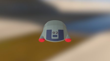 Ship 3D Model