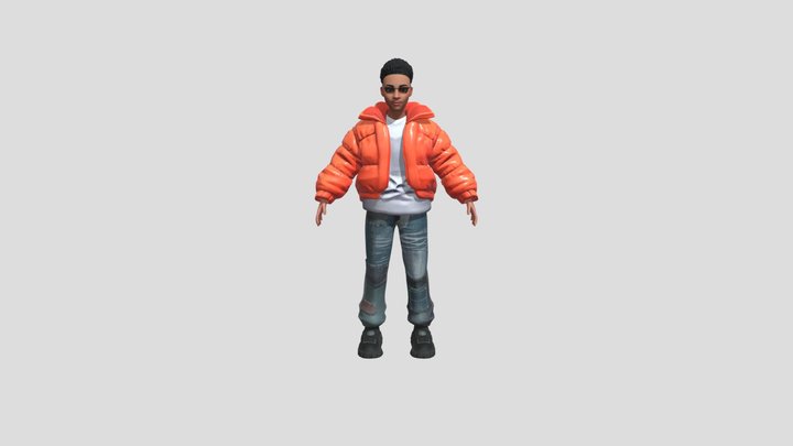 Trey 3D Model