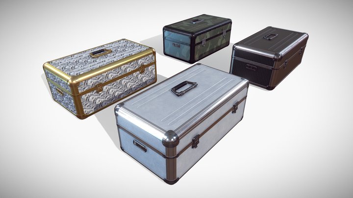 Metal Case 3D Model
