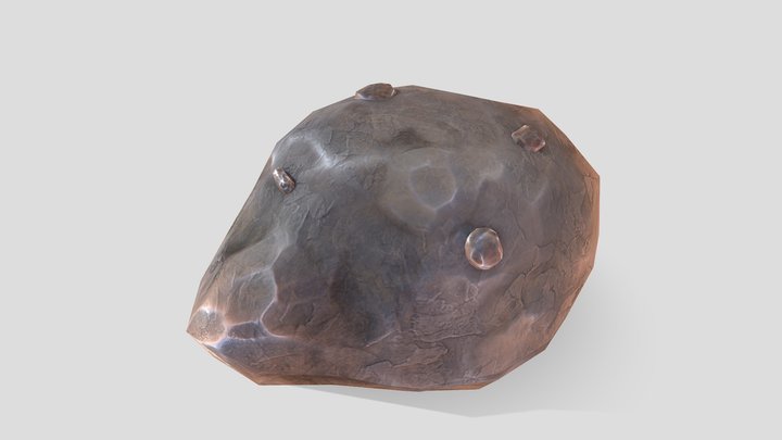 Iron Rock 3D Model