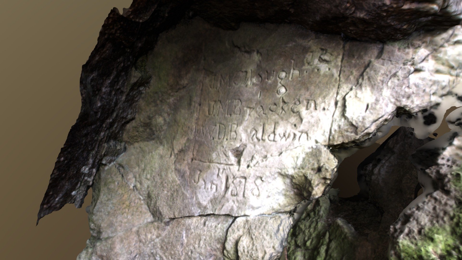 Belchertown Cave Inscription