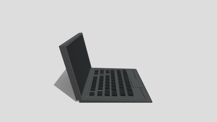 NoteBook 3D Model