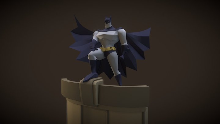 Batsy A Pose B 3D Model