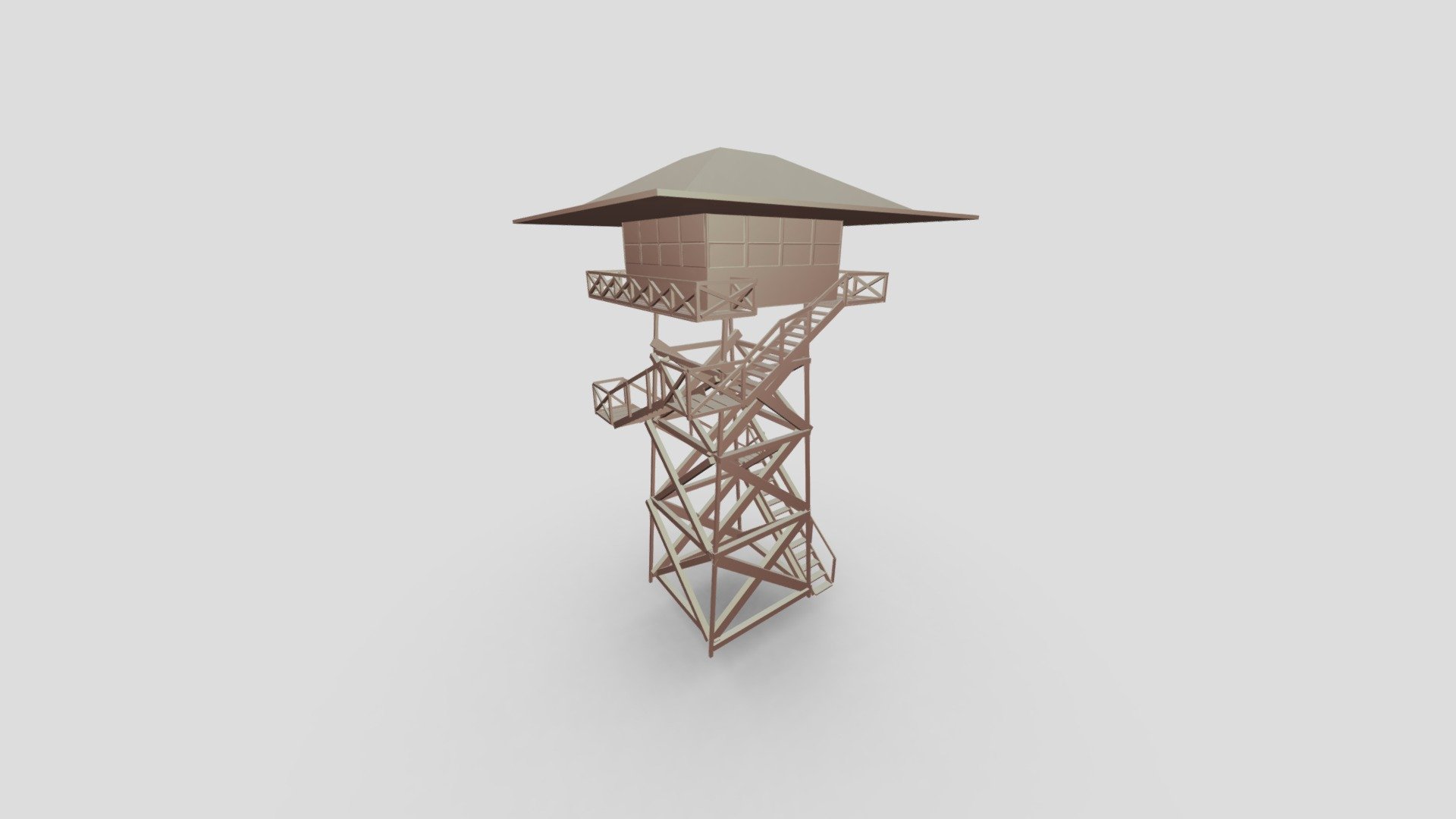 WatchTower - Download Free 3D model by nombobrandon [2b25114] - Sketchfab