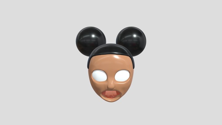 Amanda Head 3D Model