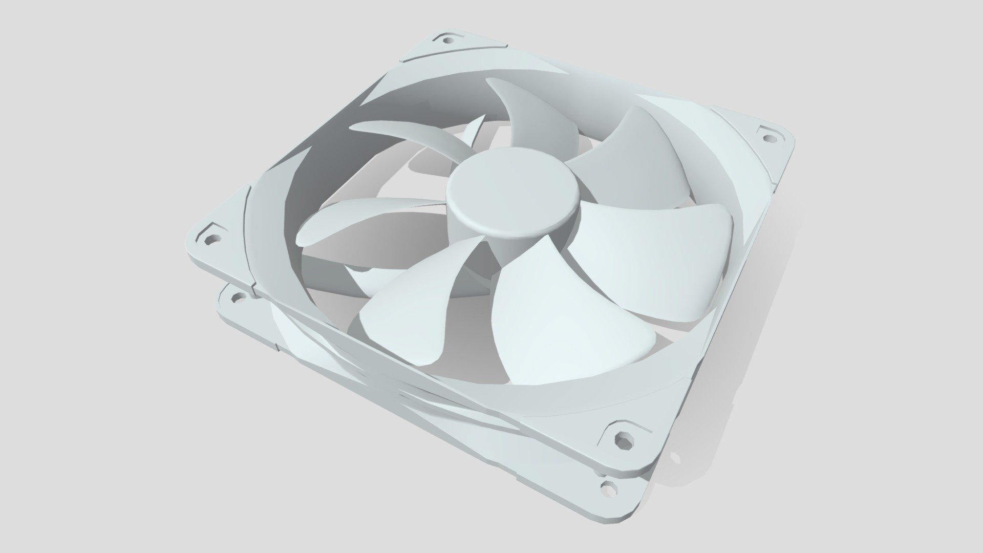 OBJ file Niwa growsystem - Noctua 120mm fan mount・Model to download and 3D  print・Cults