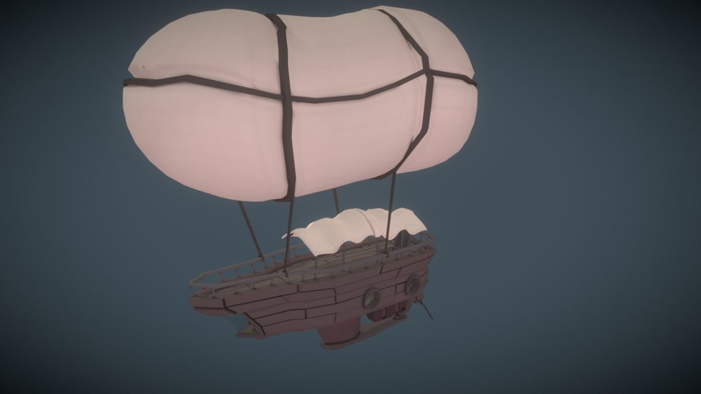 Steampunk airship (unfinished)