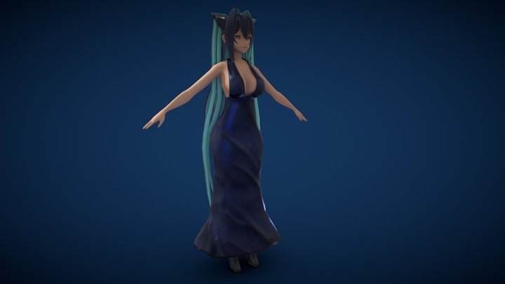 Siren (Nikke) 3D Model