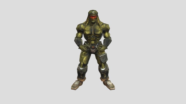 Skaarj UT99 3D Model