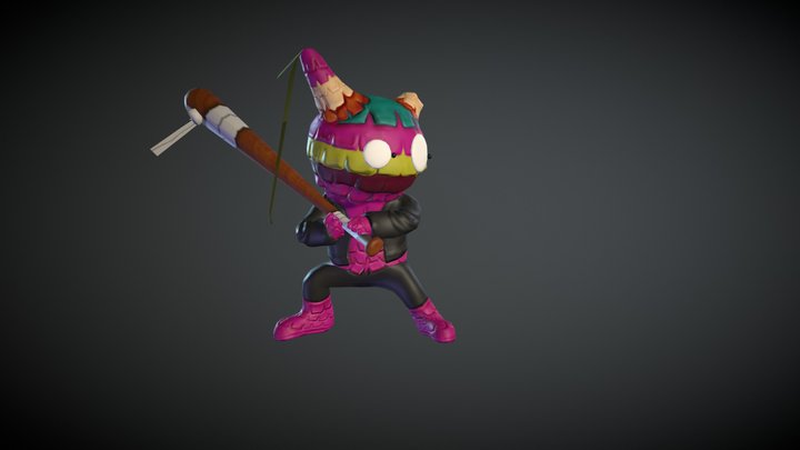 Piña 3D Model