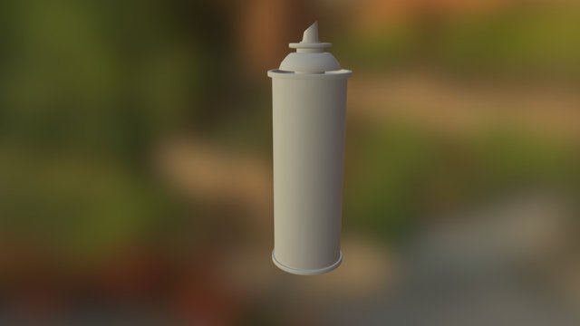 Aerosol Can 3D Model