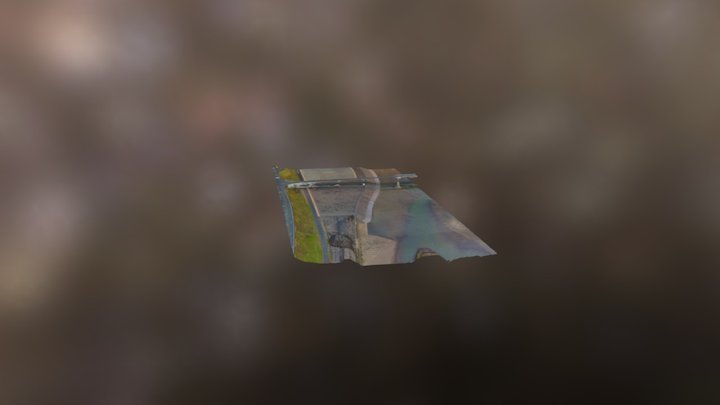 河川 3D Model