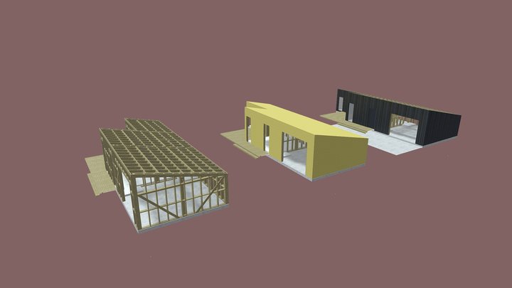 гостевой дом 3D Model