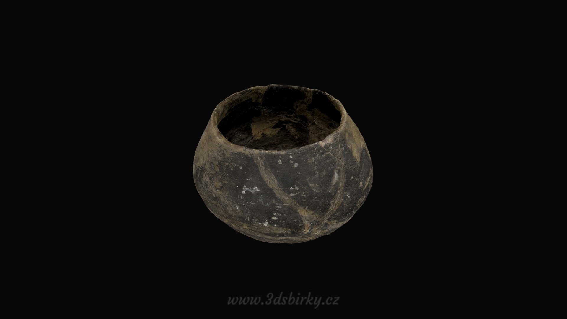 Kulovitá mísa — Sketchfab embed 3D viewer