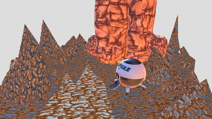 landscape try3 3D Model