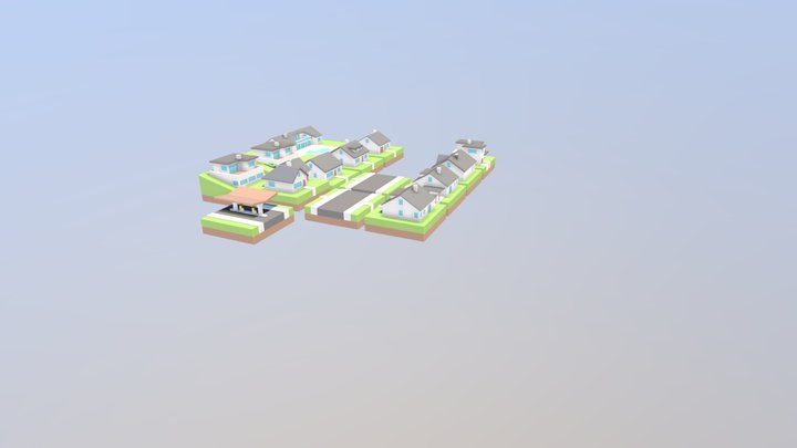 Suburb-assets-pt1-3d-model 3D Model
