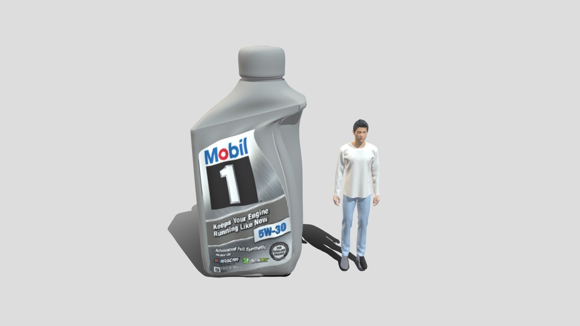 Garrafa Mobil One