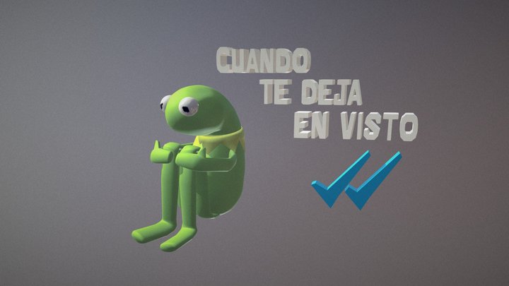 Kermit the Frog 3D Model