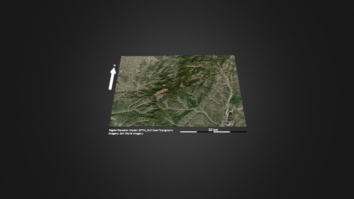 芦芽山 – Modèle 3D gratuit STL
