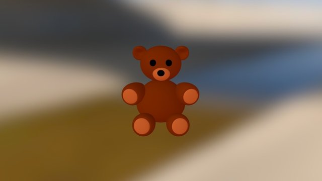 Just a bear 3D Model