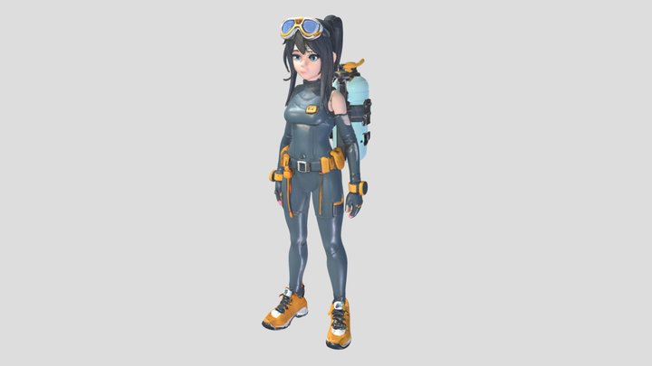 Aqua Explorer 3D Model