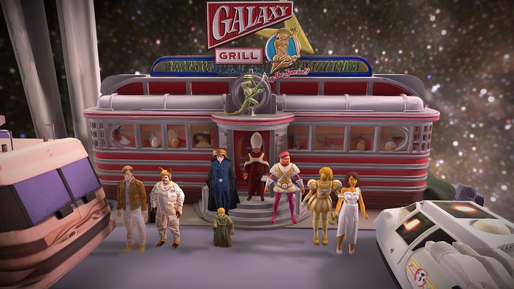 SPACEBALLS 2 – Gratis 3D-model STL