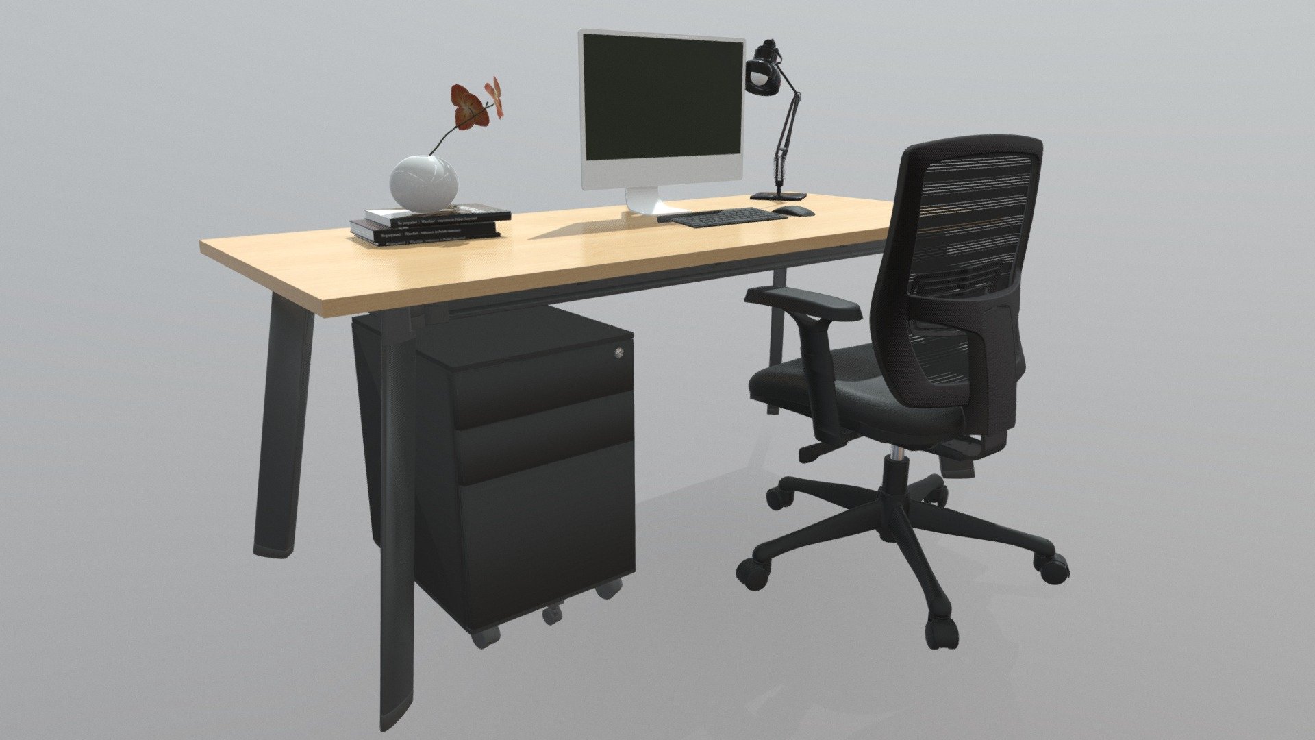 Switch Desk Black Legs