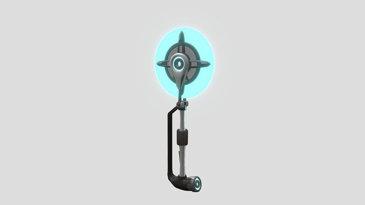 Scifi Sawblade 3D Model