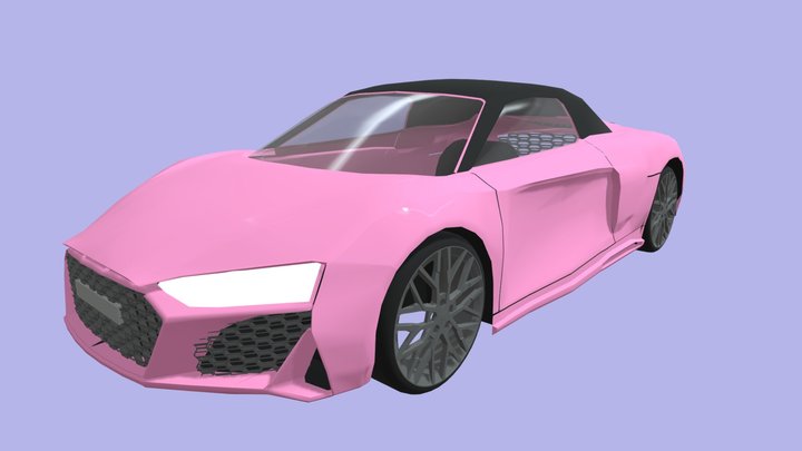 Audi R8 Spyder 3D Model