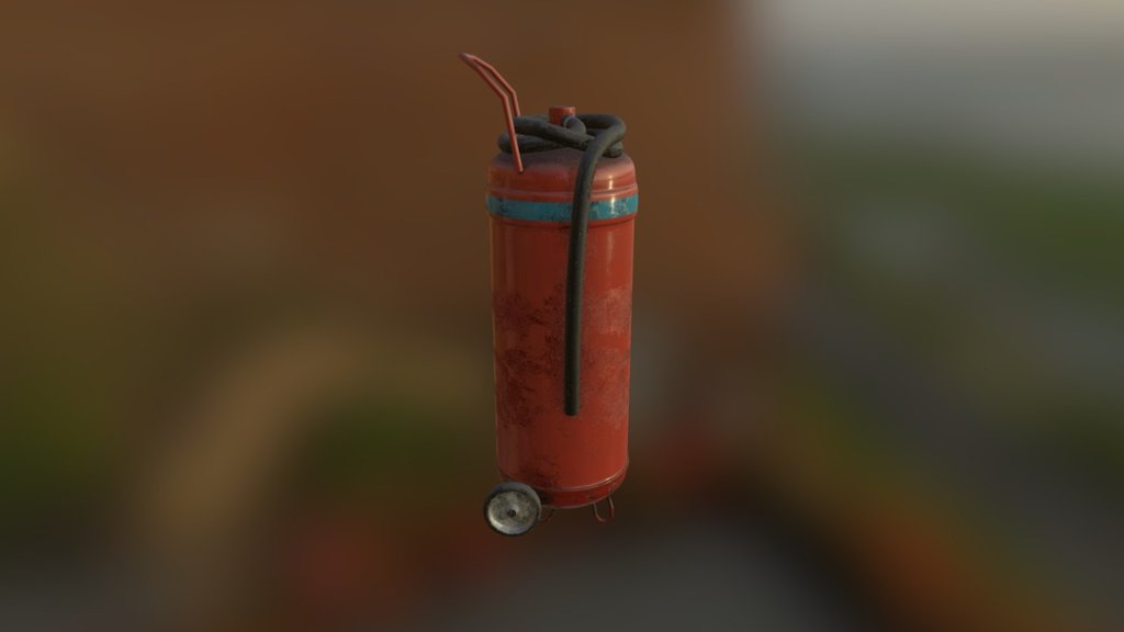 Russian airfield fire extinguisher