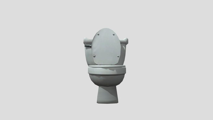 Skibidi Toilet Normal Base 3D Model