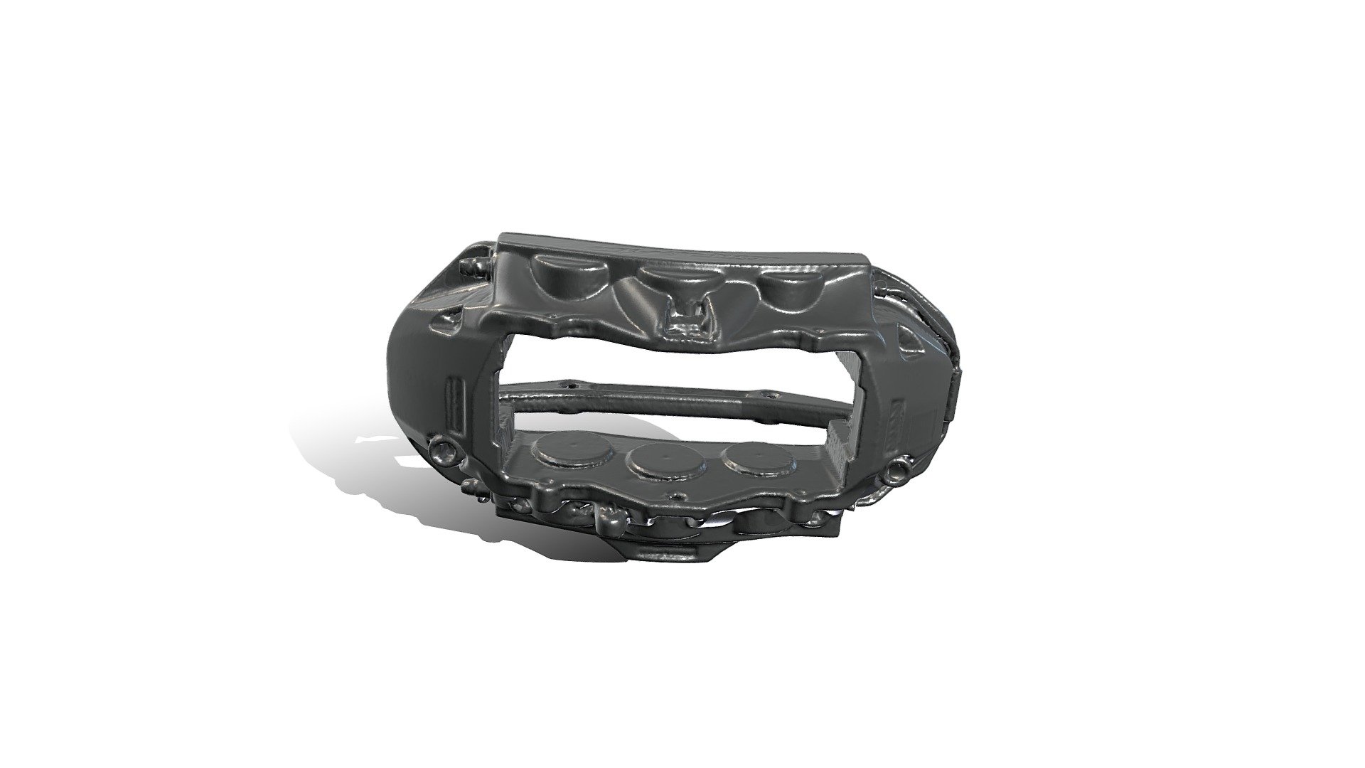 Reflective brake block