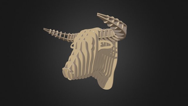 бык 3 3d 3D Model