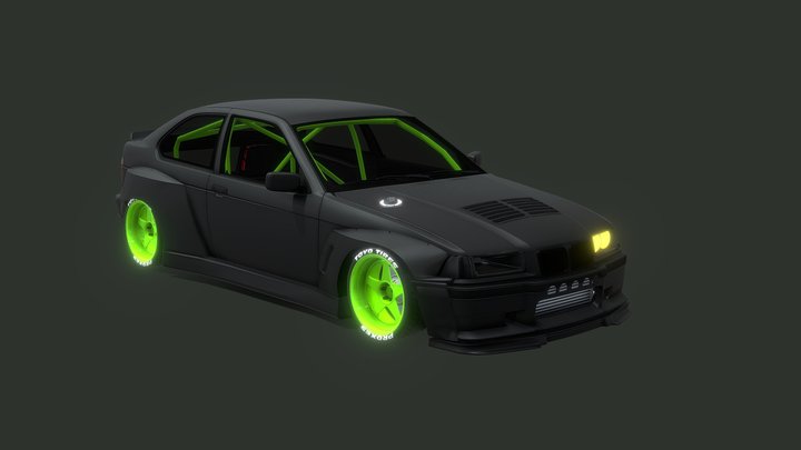 BMW DM86 DRIFT 3D Model