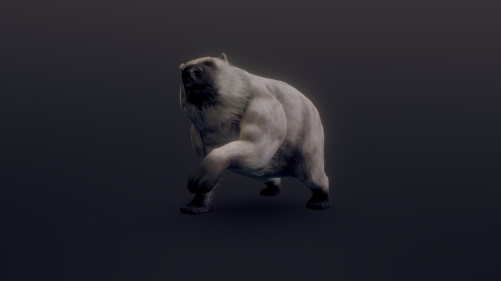 White Bear 3D Model